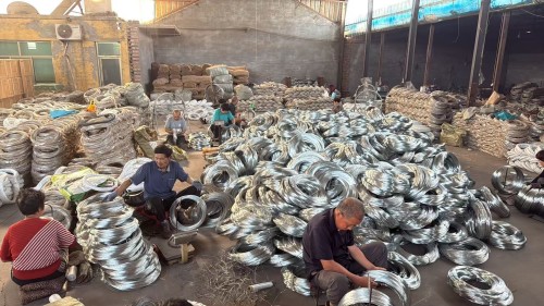 Zhenmei GI Steel Wire Low Priced Bwg 20/21/22 Galvanized Iron Wire 6kg/6.5kg/7kg Electro Galvanized Custom Cutting Serv